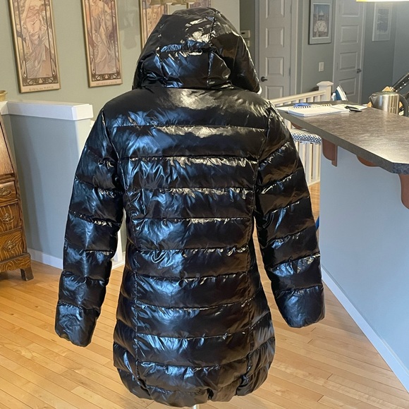 GUESS black puffer/bomber jacket - Picture 3 of 5